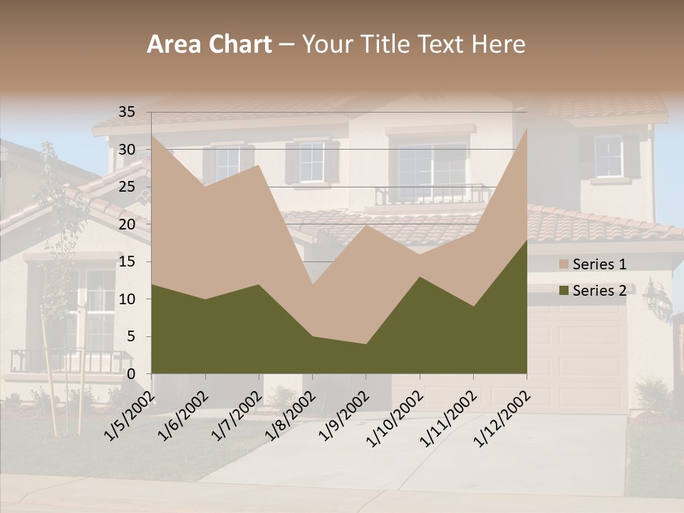 Nice Burbs Neighborhood PowerPoint Template