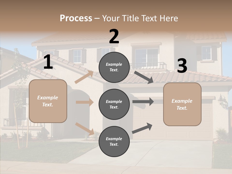 Nice Burbs Neighborhood PowerPoint Template