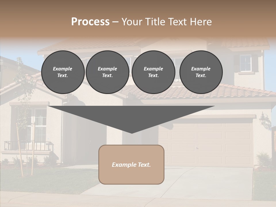 Nice Burbs Neighborhood PowerPoint Template