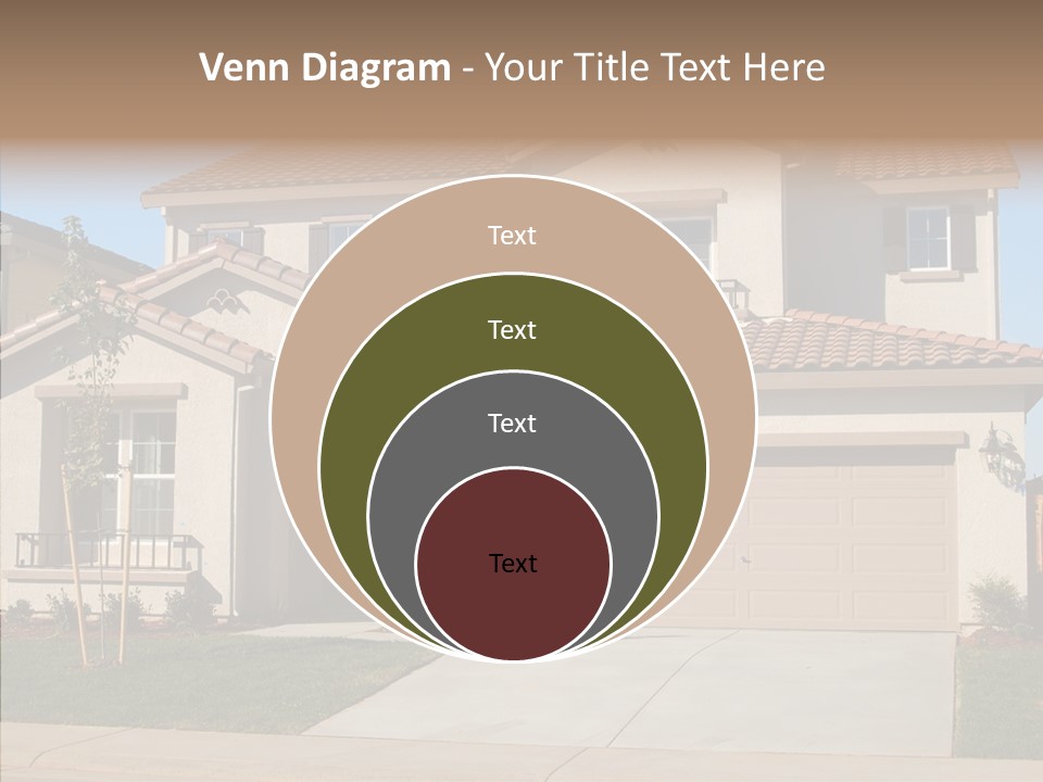 Nice Burbs Neighborhood PowerPoint Template