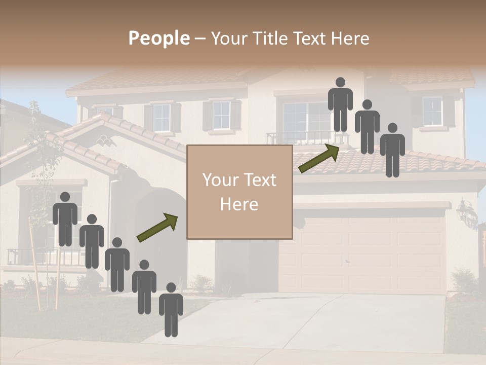 Nice Burbs Neighborhood PowerPoint Template