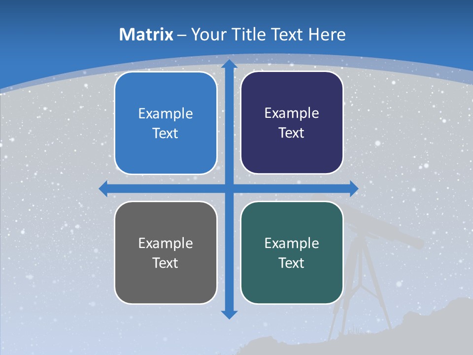 Way Outer Cluster PowerPoint Template