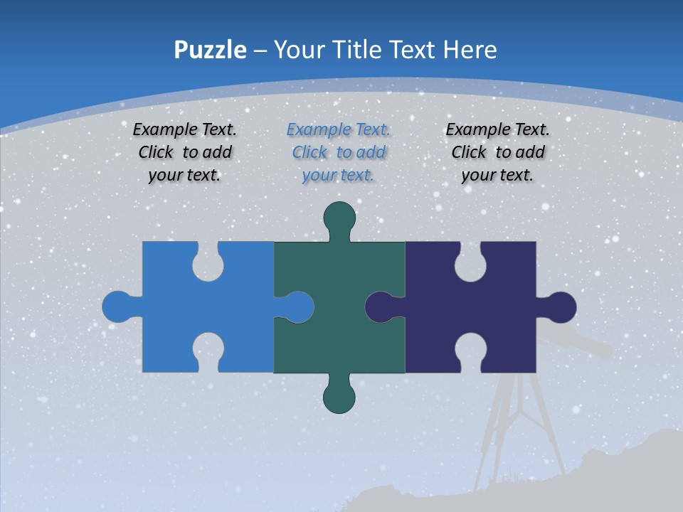 Way Outer Cluster PowerPoint Template
