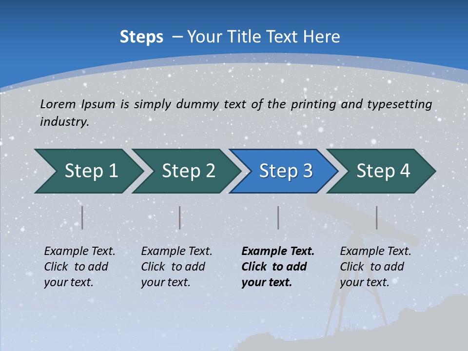 Way Outer Cluster PowerPoint Template
