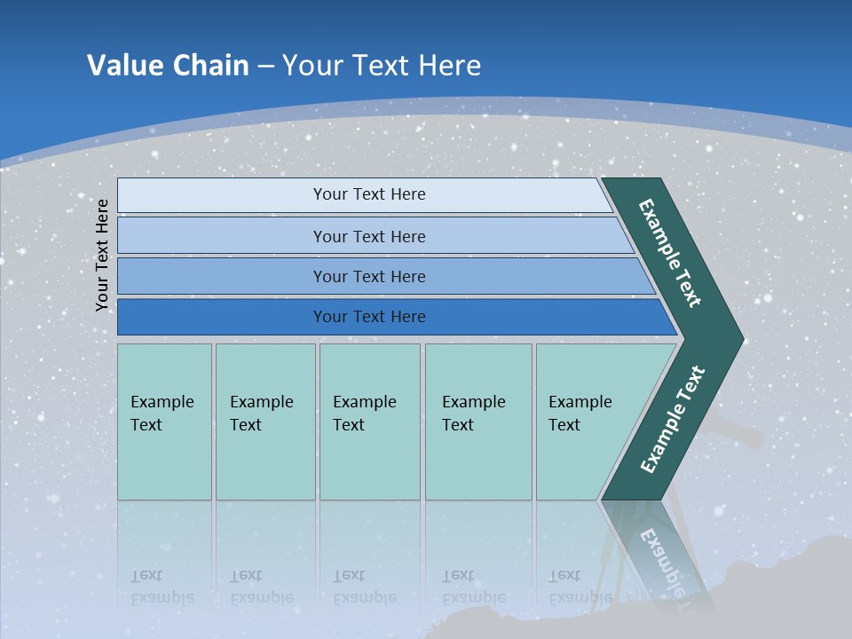 Way Outer Cluster PowerPoint Template