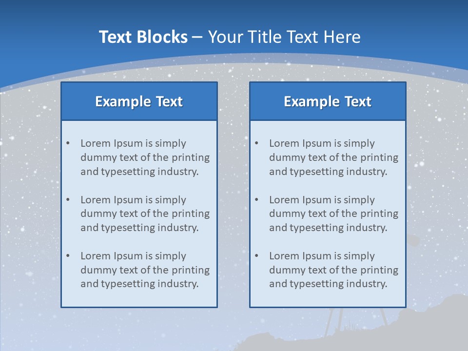 Way Outer Cluster PowerPoint Template