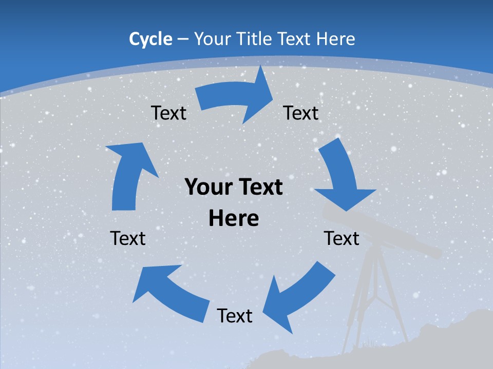 Way Outer Cluster PowerPoint Template