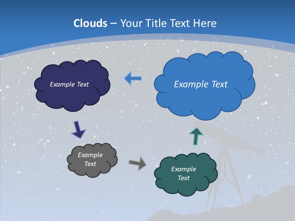 Way Outer Cluster PowerPoint Template