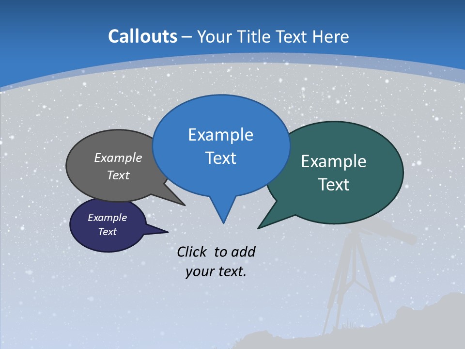 Way Outer Cluster PowerPoint Template