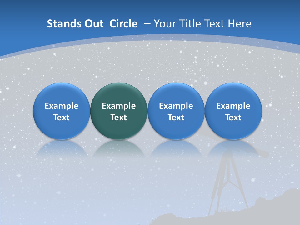 Way Outer Cluster PowerPoint Template