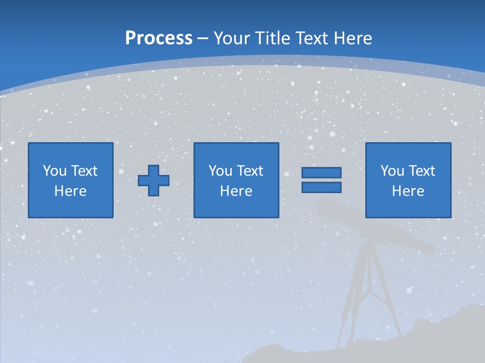 Way Outer Cluster PowerPoint Template