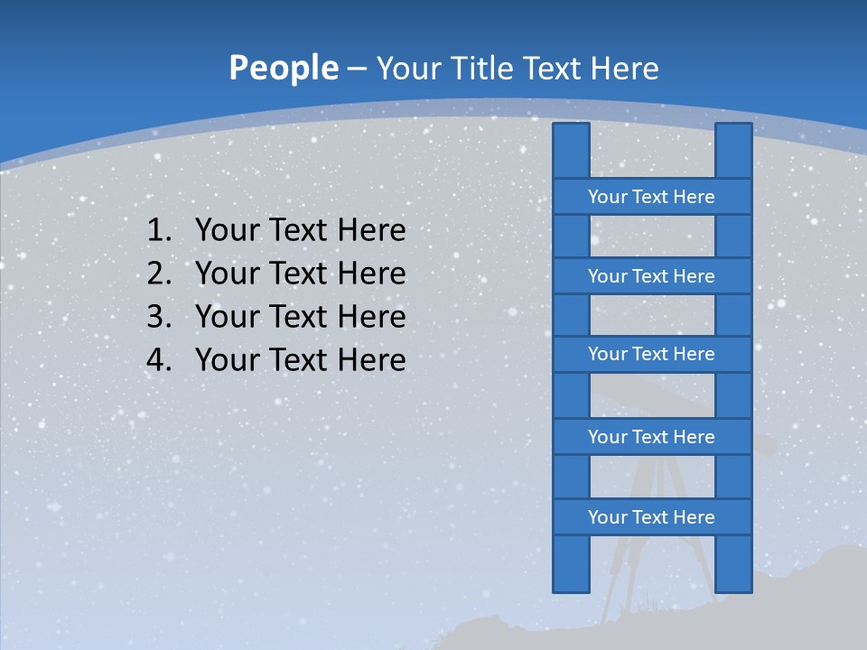 Way Outer Cluster PowerPoint Template