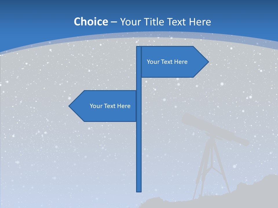 Way Outer Cluster PowerPoint Template