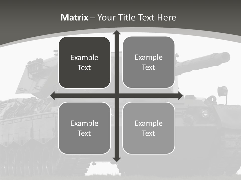 Allied Armored Aggressive PowerPoint Template