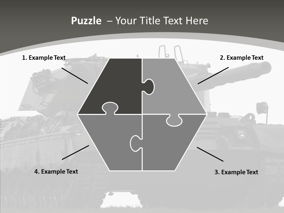 Allied Armored Aggressive PowerPoint Template