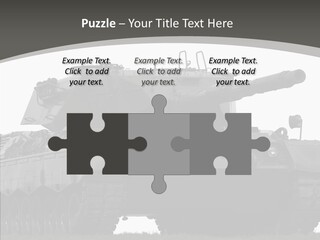 Allied Armored Aggressive PowerPoint Template