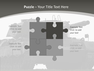 Allied Armored Aggressive PowerPoint Template