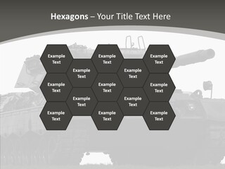 Allied Armored Aggressive PowerPoint Template