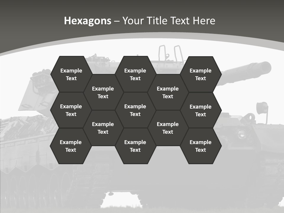 Allied Armored Aggressive PowerPoint Template