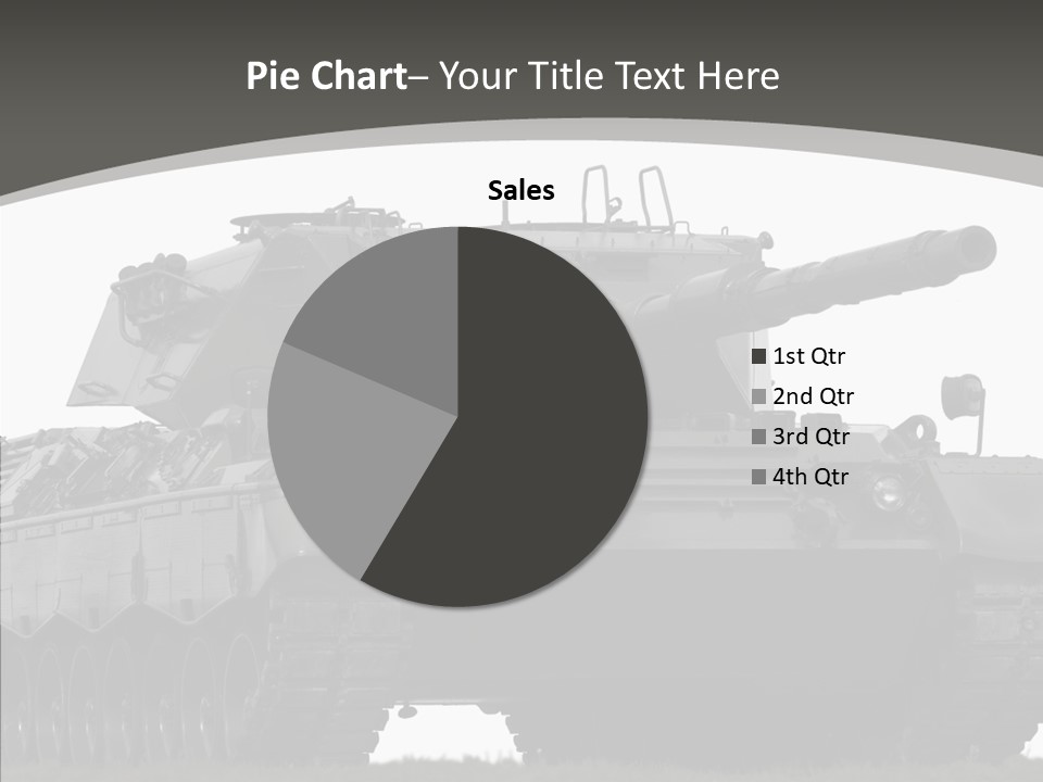 Allied Armored Aggressive PowerPoint Template