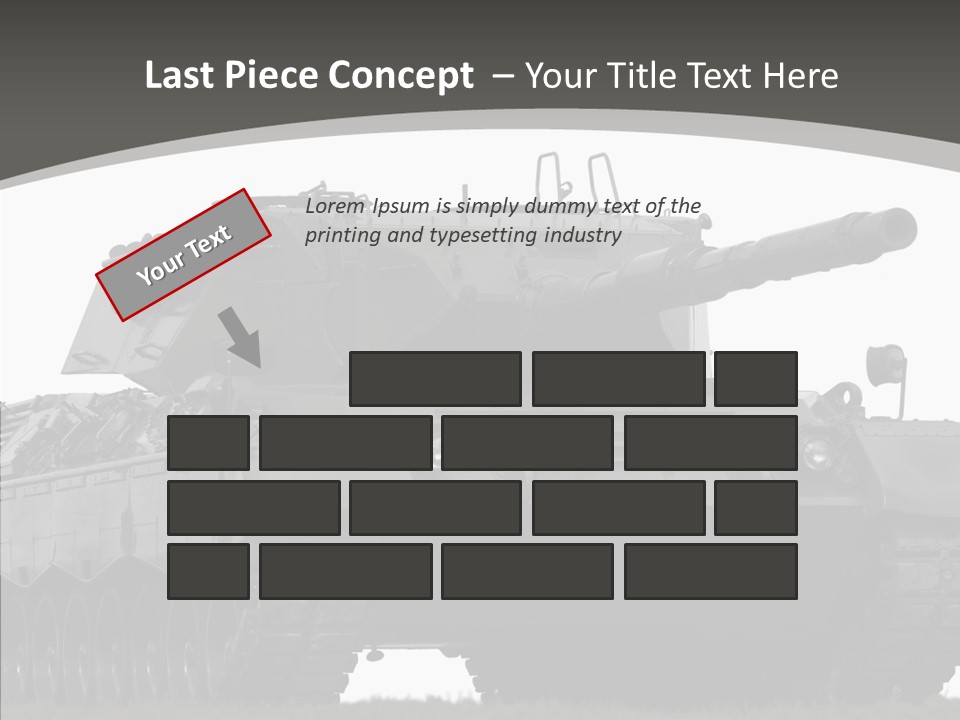 Allied Armored Aggressive PowerPoint Template