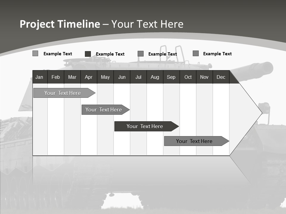 Allied Armored Aggressive PowerPoint Template