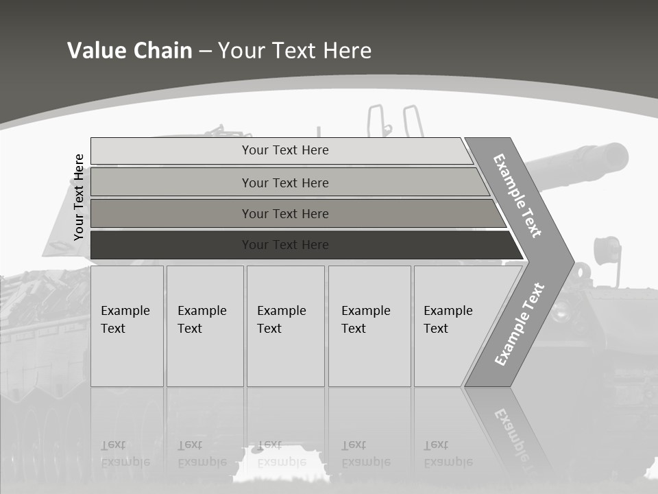 Allied Armored Aggressive PowerPoint Template