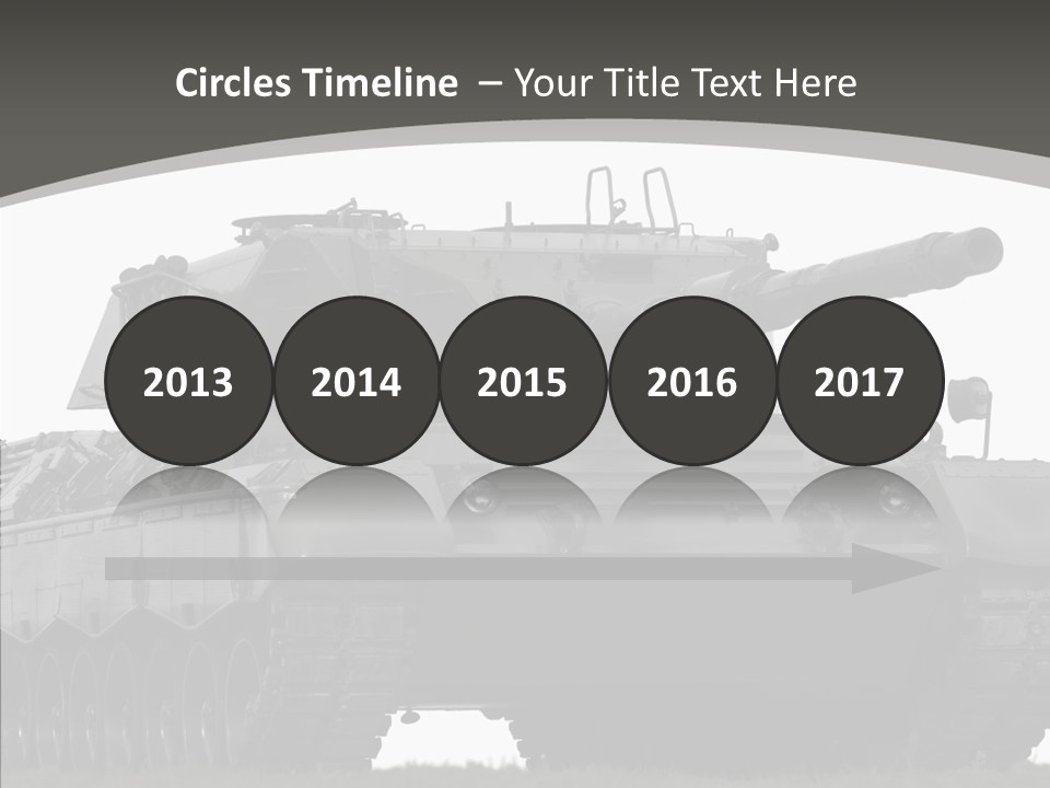 Allied Armored Aggressive PowerPoint Template