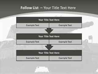 Allied Armored Aggressive PowerPoint Template
