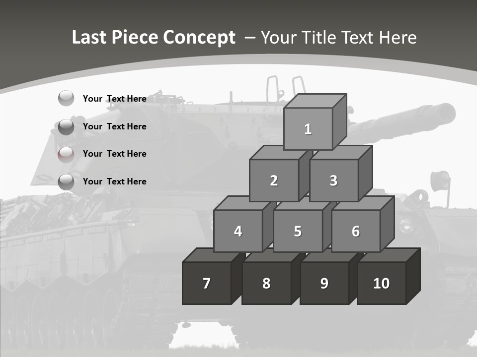 Allied Armored Aggressive PowerPoint Template