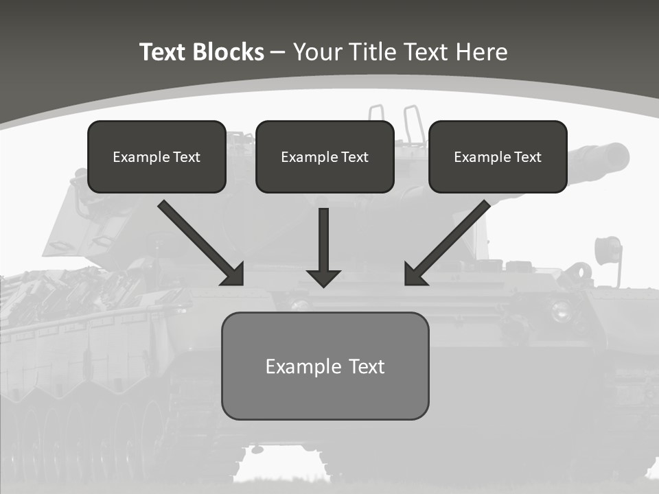 Allied Armored Aggressive PowerPoint Template