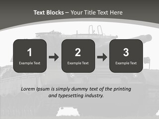 Allied Armored Aggressive PowerPoint Template