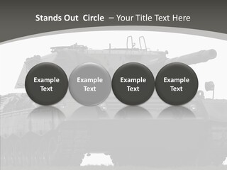Allied Armored Aggressive PowerPoint Template