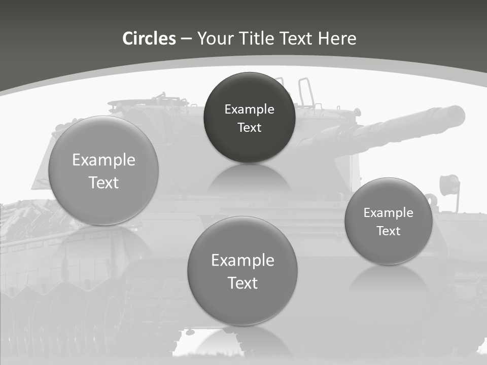 Allied Armored Aggressive PowerPoint Template