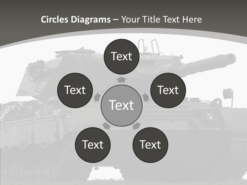 Allied Armored Aggressive PowerPoint Template