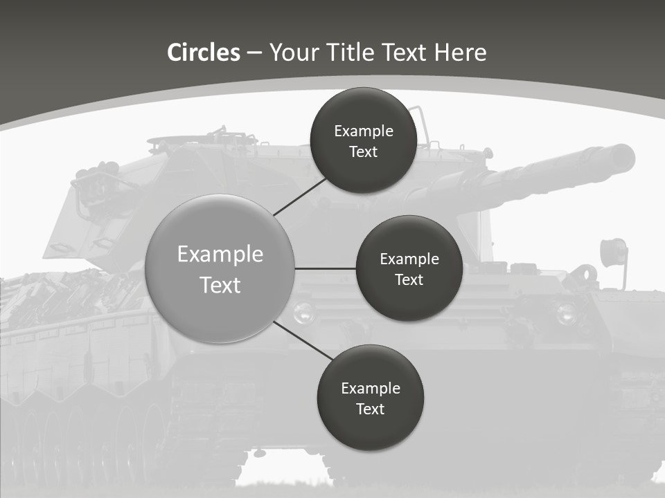Allied Armored Aggressive PowerPoint Template