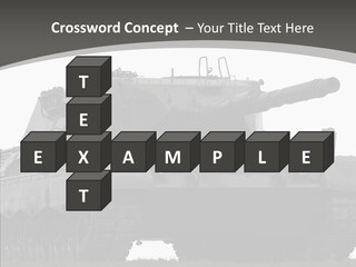 Allied Armored Aggressive PowerPoint Template