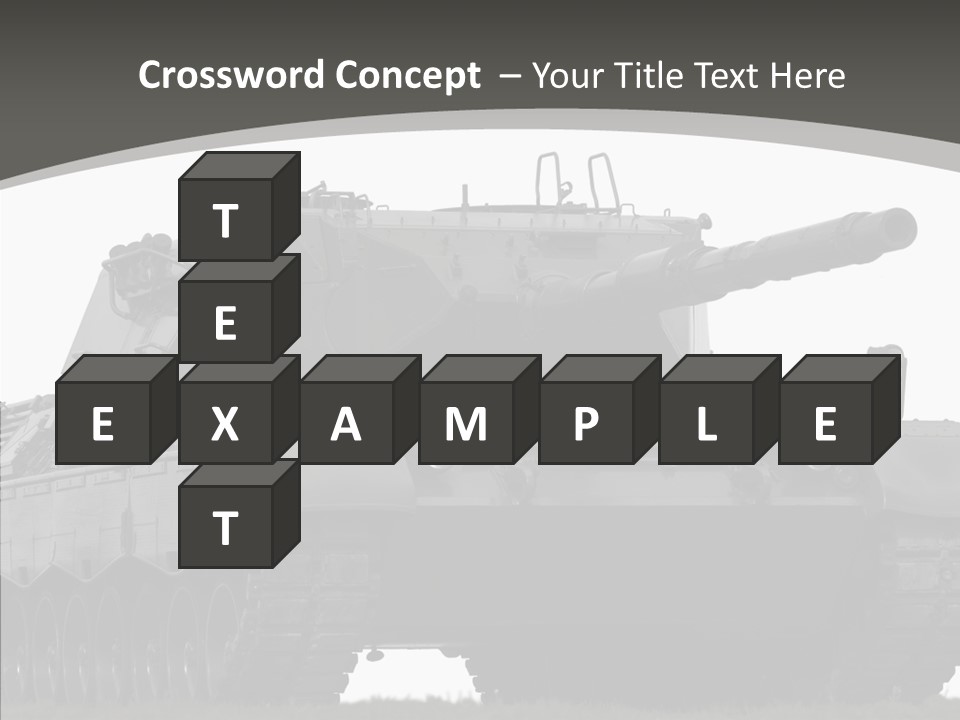 Allied Armored Aggressive PowerPoint Template