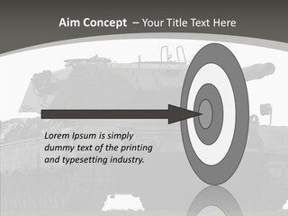 Allied Armored Aggressive PowerPoint Template