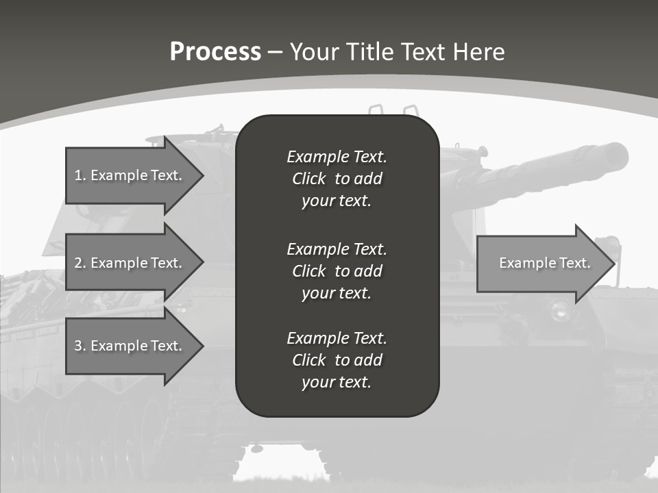 Allied Armored Aggressive PowerPoint Template