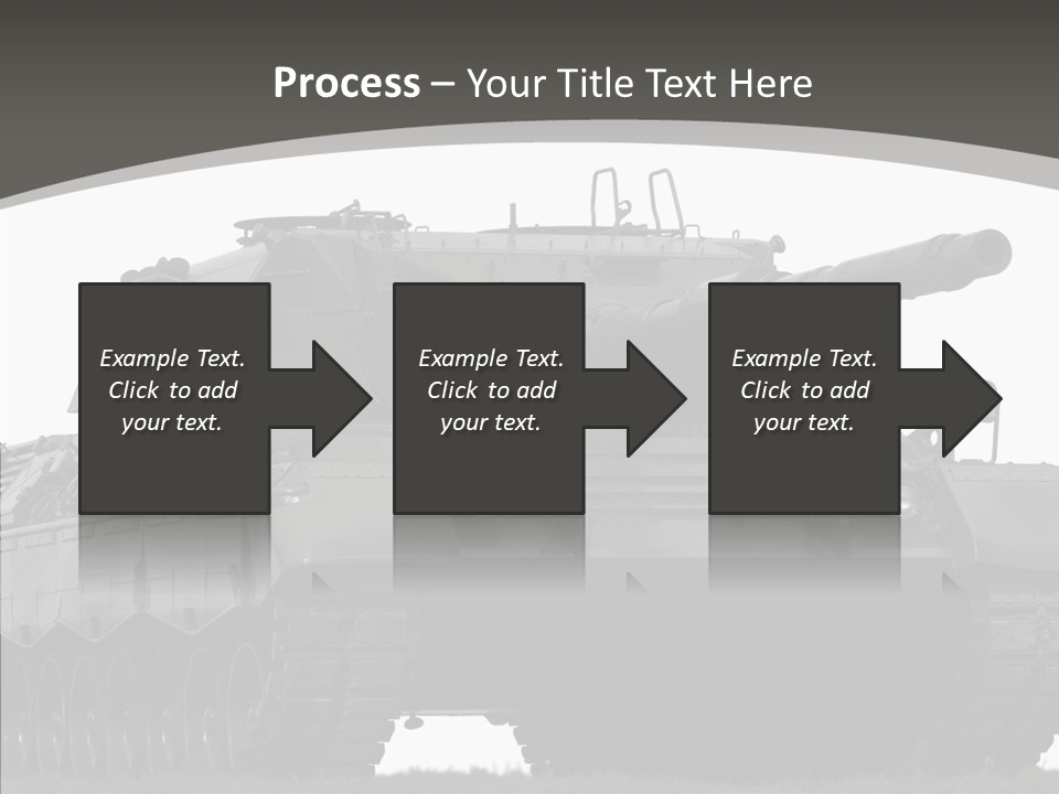 Allied Armored Aggressive PowerPoint Template