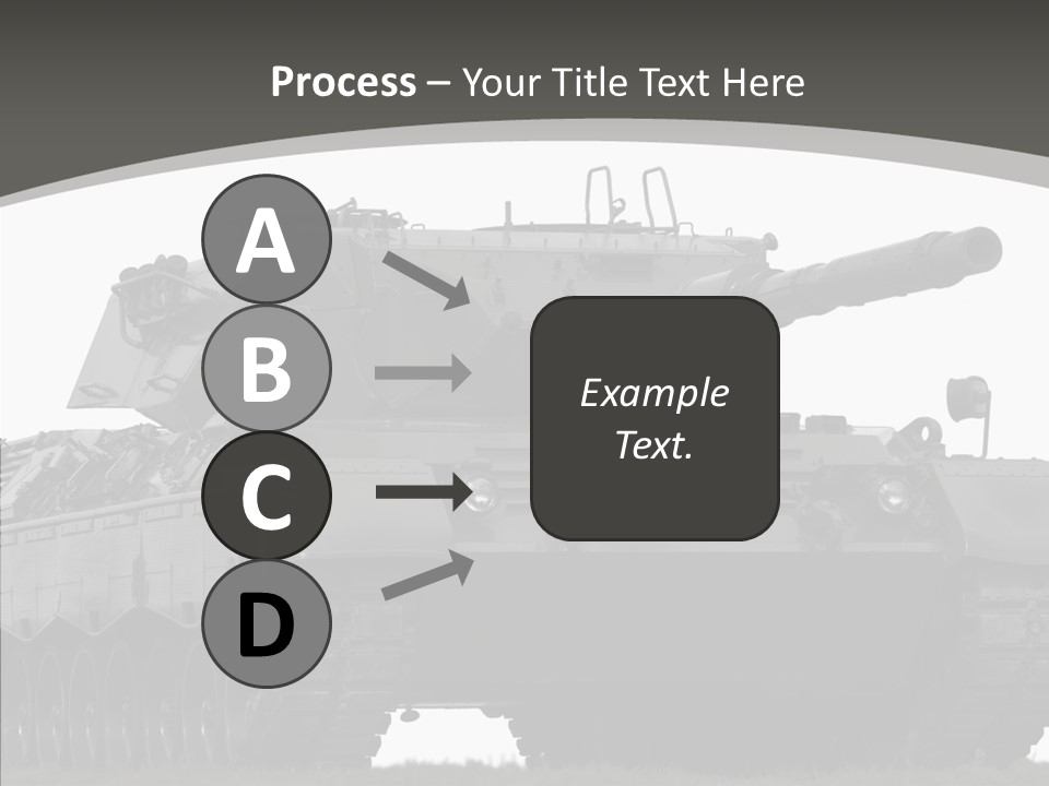 Allied Armored Aggressive PowerPoint Template