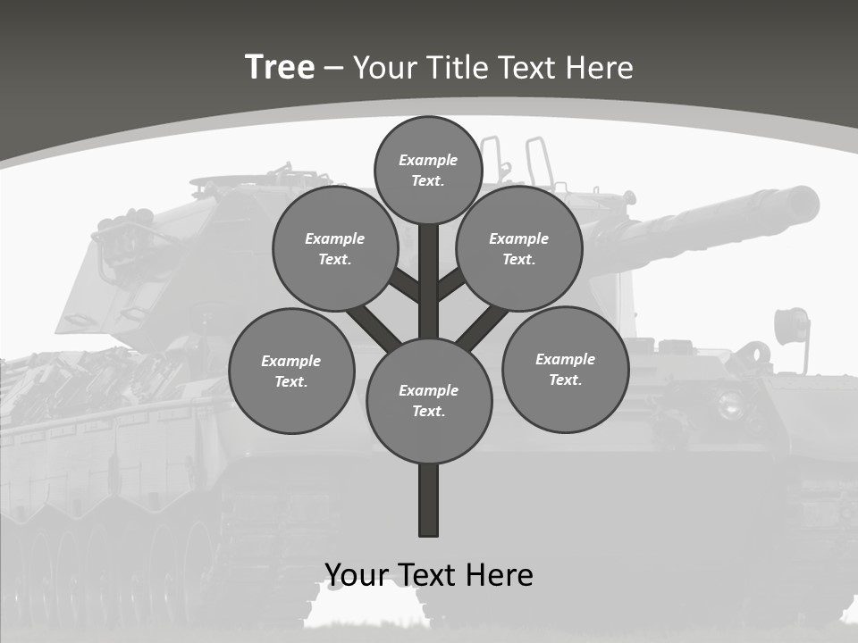 Allied Armored Aggressive PowerPoint Template