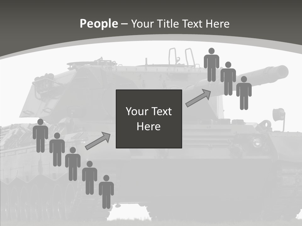 Allied Armored Aggressive PowerPoint Template