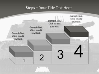 Allied Armored Aggressive PowerPoint Template