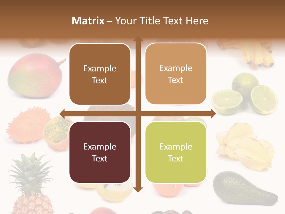Cumquat Orange Tropical PowerPoint Template