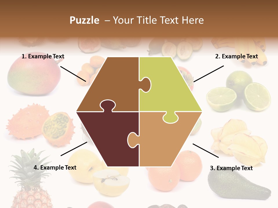 Cumquat Orange Tropical PowerPoint Template