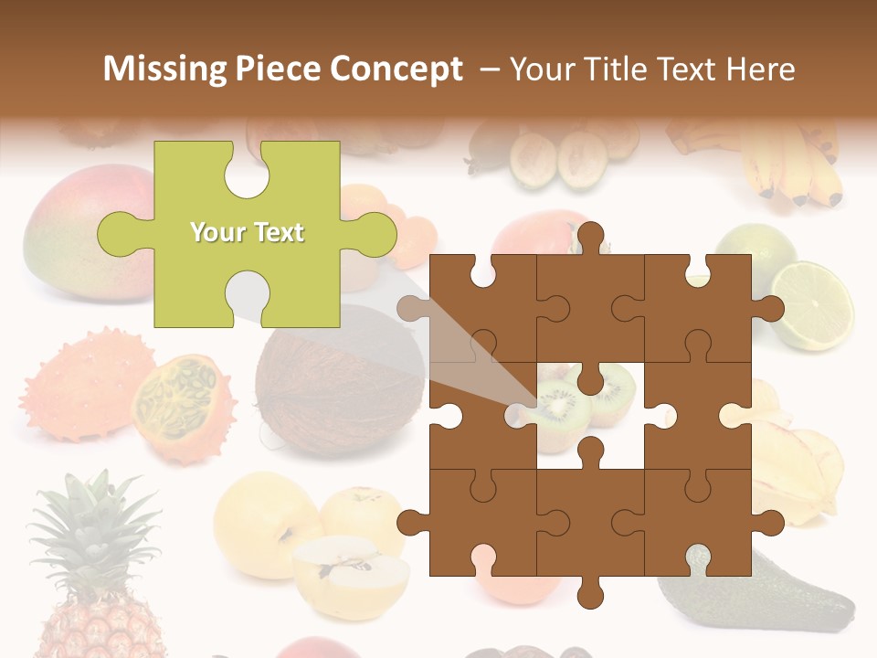 Cumquat Orange Tropical PowerPoint Template