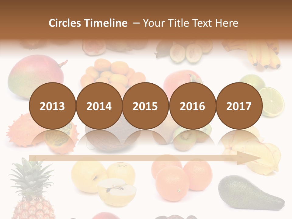 Cumquat Orange Tropical PowerPoint Template