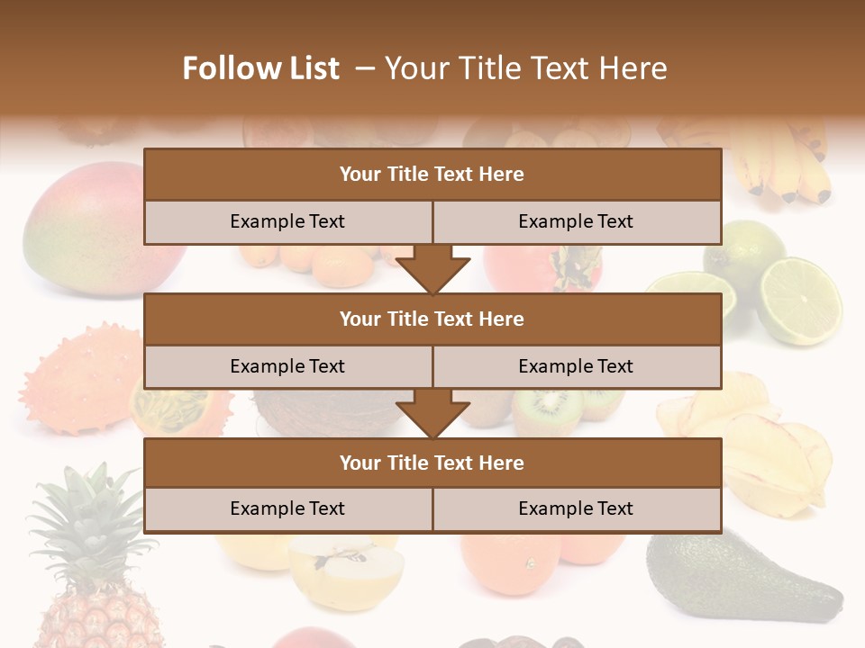Cumquat Orange Tropical PowerPoint Template